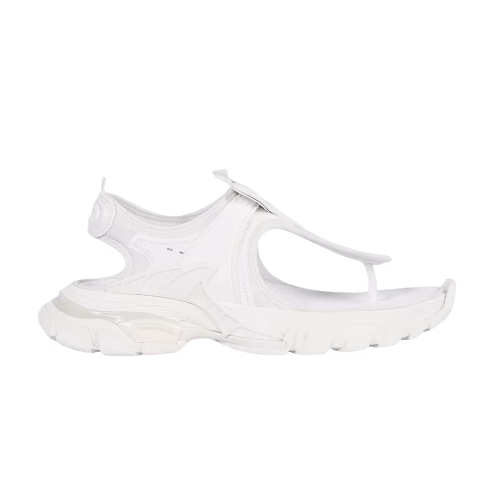 Balenciaga Women's Track Sandal White