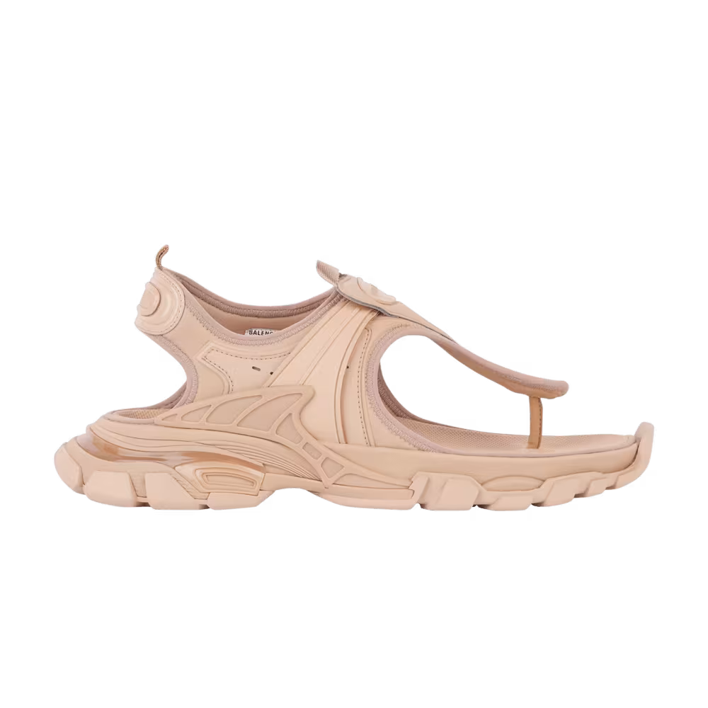 Balenciaga Women's Track Sandal Beige