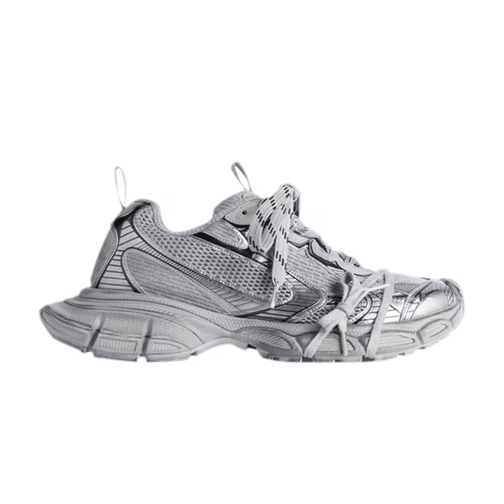 Balenciaga Women's 3XL Sneaker Worn-Out - Grey