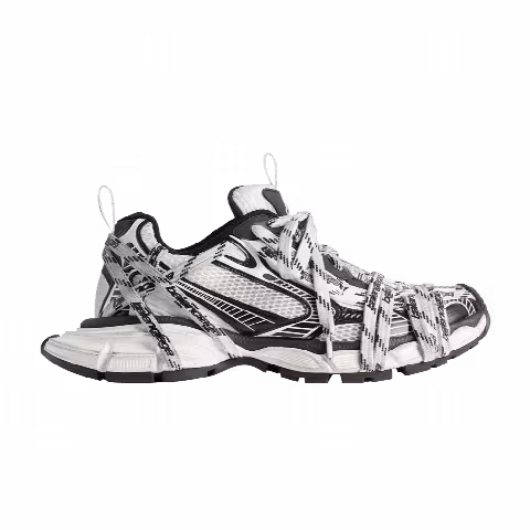 Balenciaga 3XL Extreme Lace Sneaker 'White Black'
