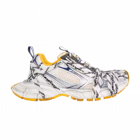 Balenciaga 3Xl Extreme Lace 'White Navy Orange'