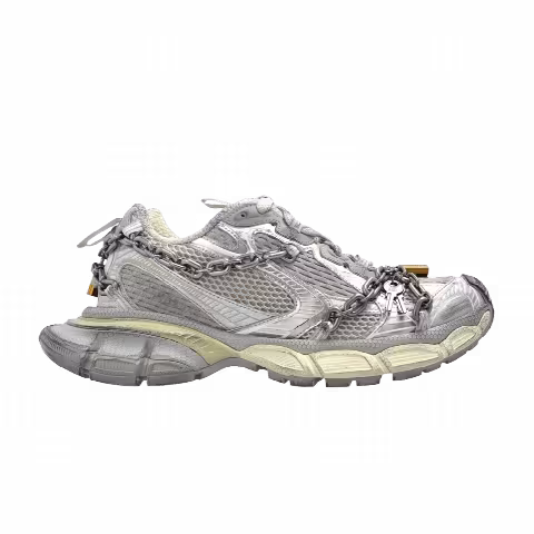 Balenciaga Wmns 3XL Chain Sneaker 'Eggshell Silver Gold'