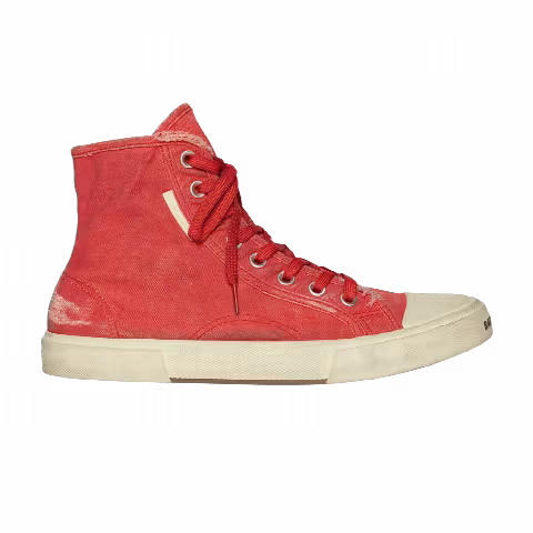 Balenciaga Paris High 'Destroyed - Red'