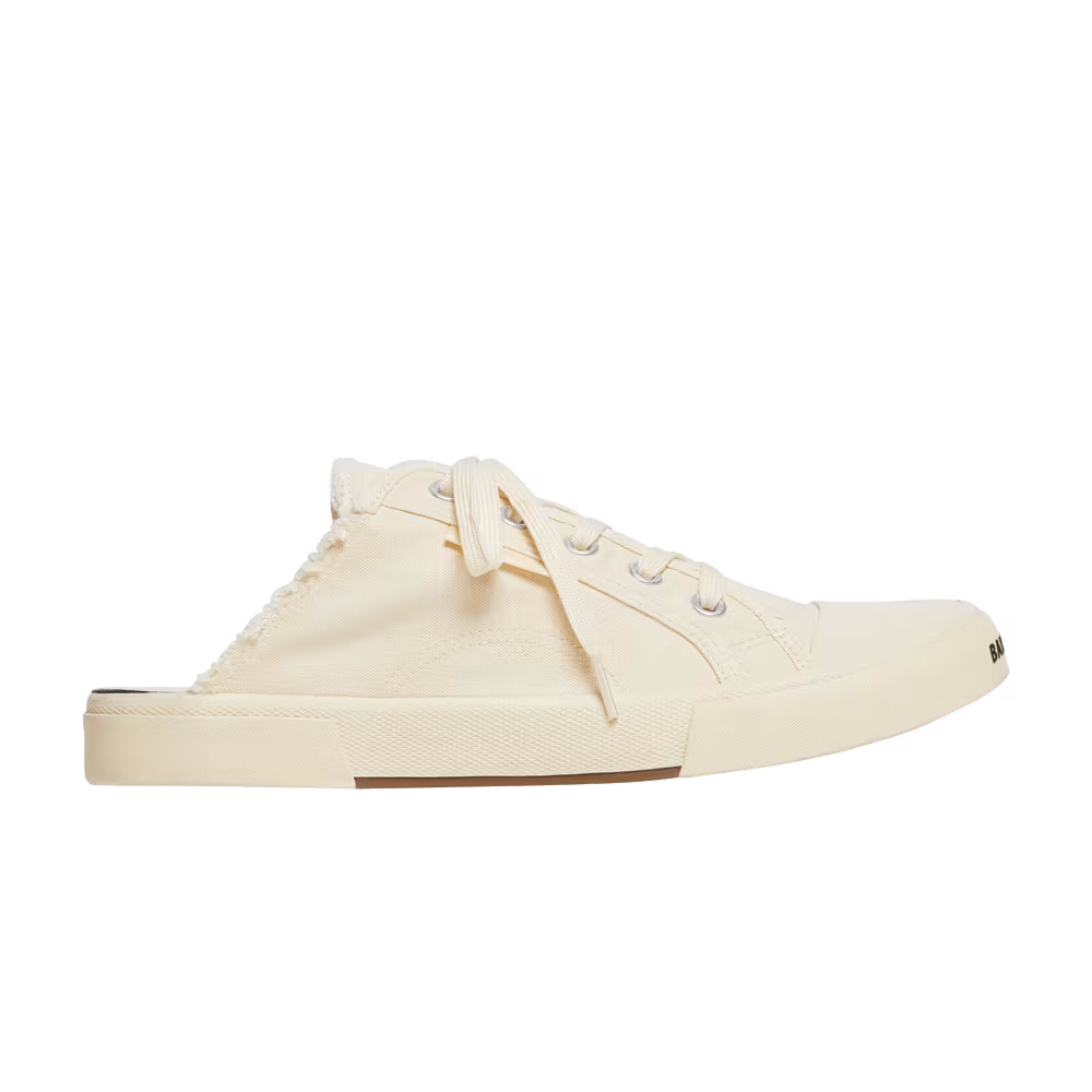 Balenciaga Paris Sneaker Mule Destroyed - White