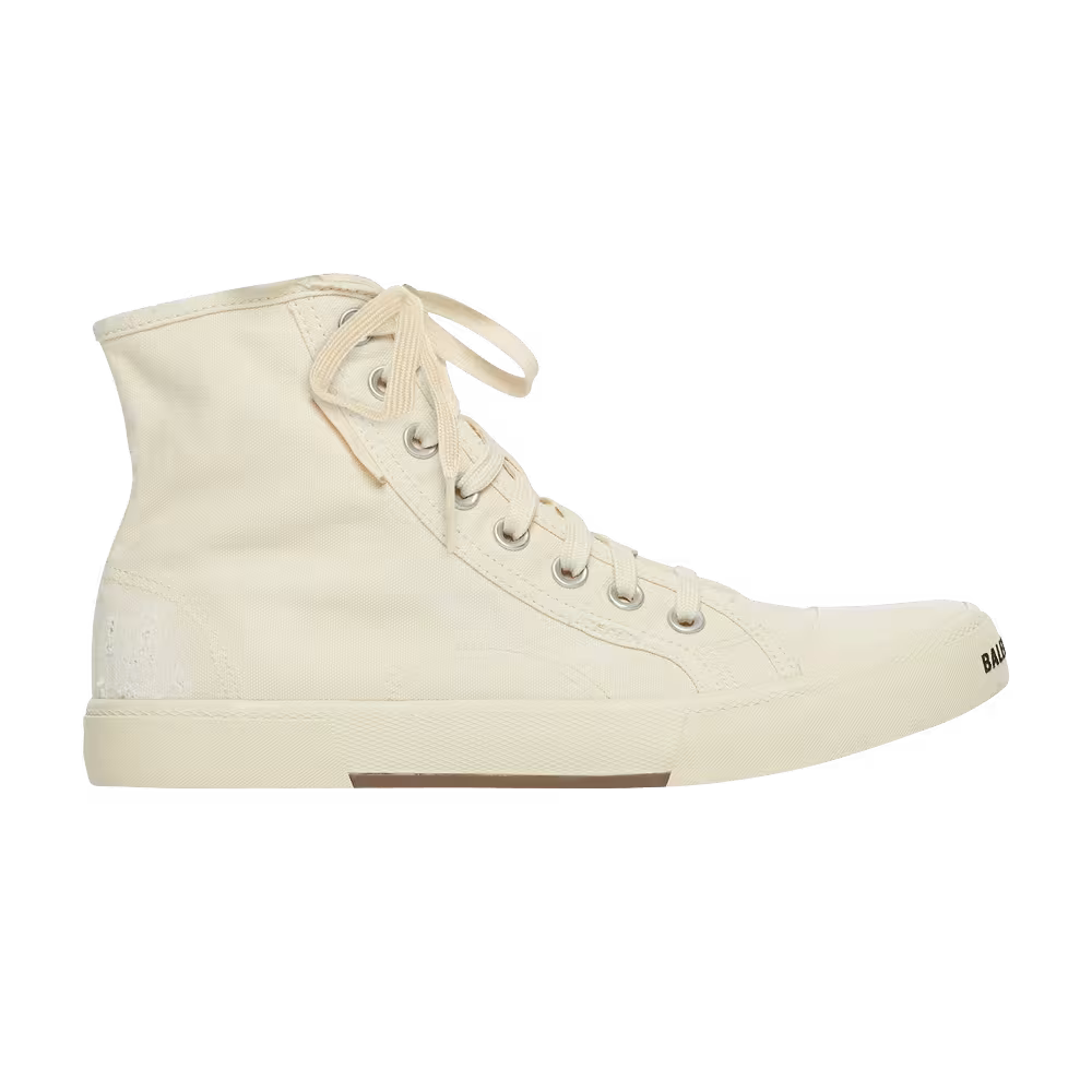 Balenciaga Women's Paris High Destroyed - White