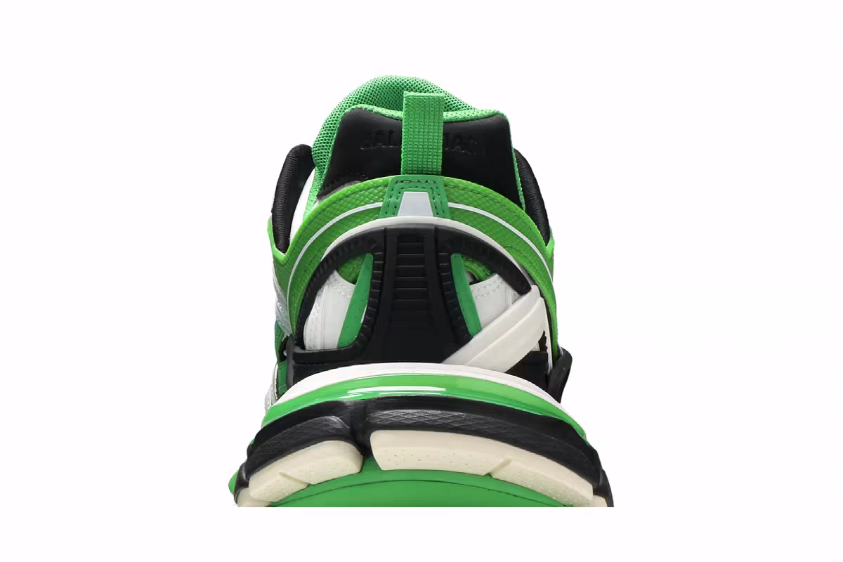 Balenciaga Track.2 Sneaker White Green, view 8