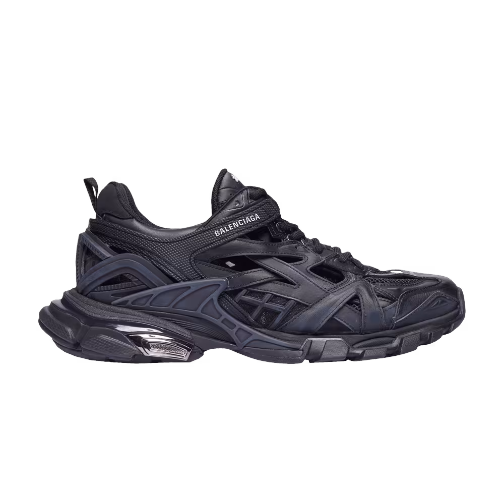 Balenciaga Track.2 Sneaker Clear Sole - Black