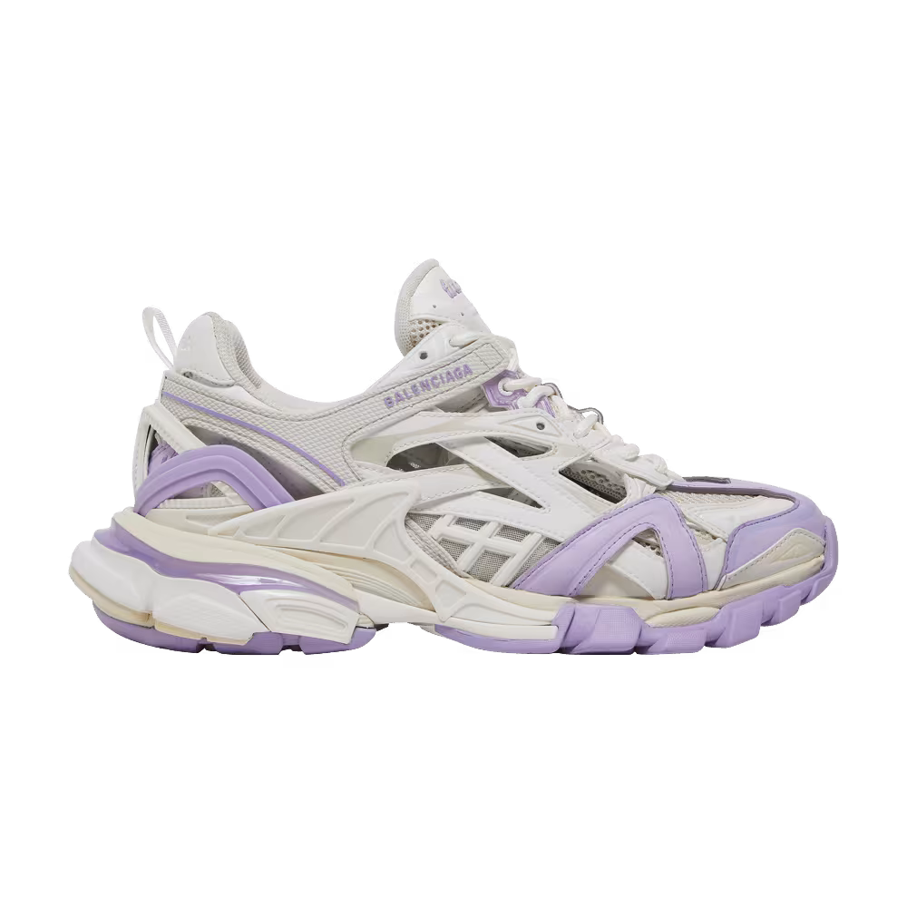 Balenciaga Women's Track.2 Sneaker Purple White