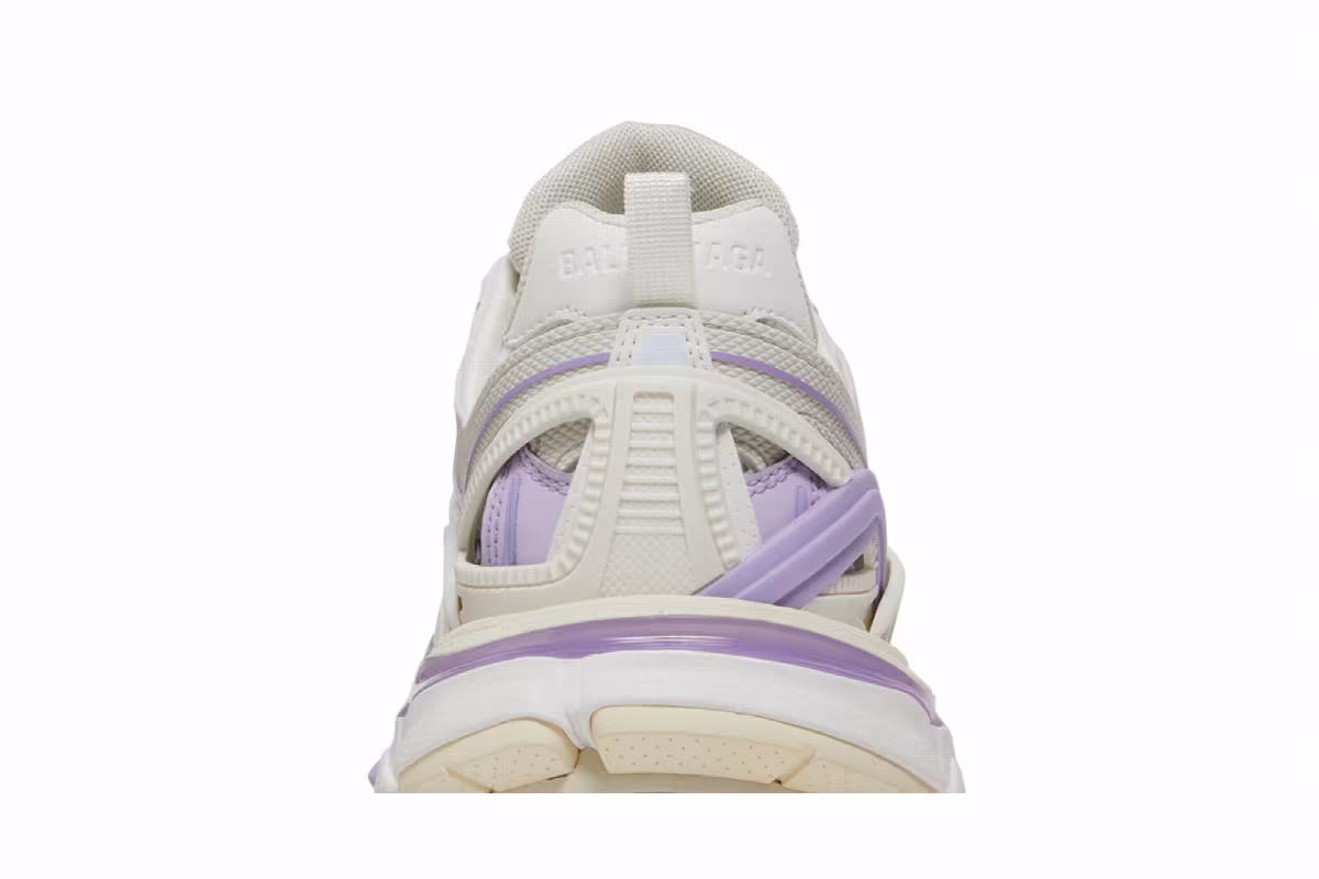 Balenciaga Women's Track.2 Sneaker Purple White, view 8
