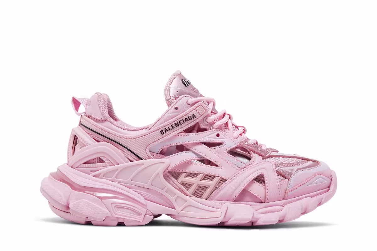 Balenciaga Women's Track.2 Sneaker Pink, view 2