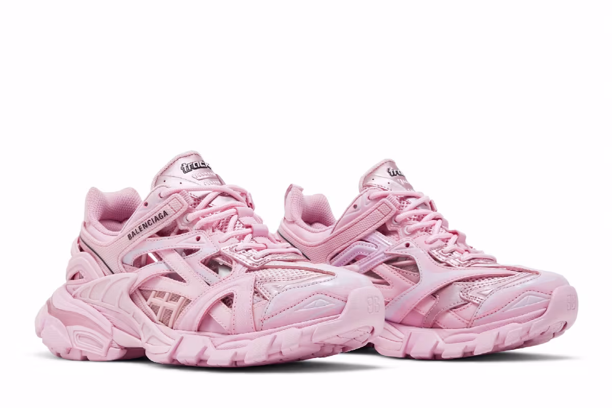 Balenciaga Women's Track.2 Sneaker Pink, view 9