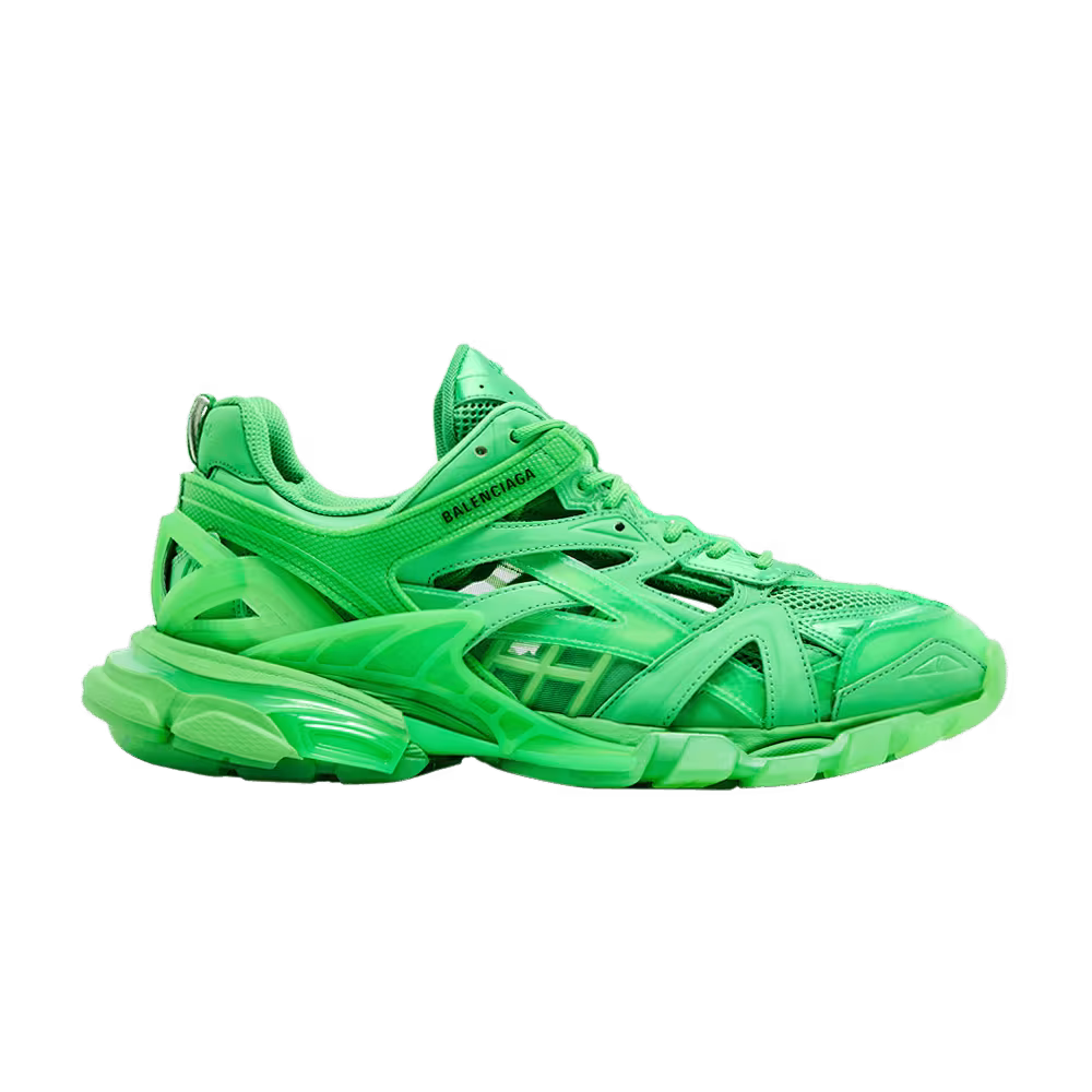 Balenciaga Track.2 Sneaker Clear Sole - Green