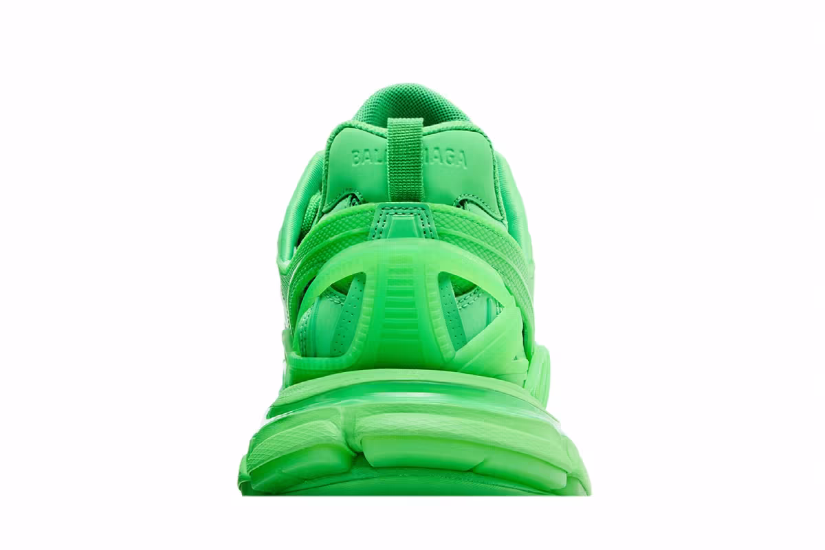 Balenciaga Track.2 Sneaker Clear Sole - Green, view 8