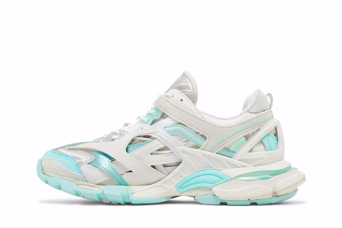 Balenciaga Track.2 Sneaker Mint, view 4