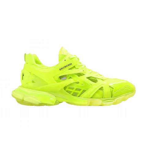 Balenciaga Track.2 Sneaker 'Clear Sole - Fluorescent Yellow'
