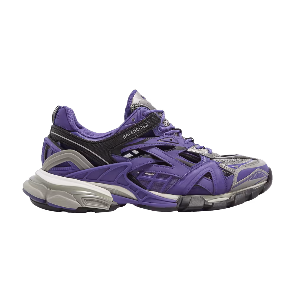 Balenciaga Women's Track.2 Sneaker Purple Grey