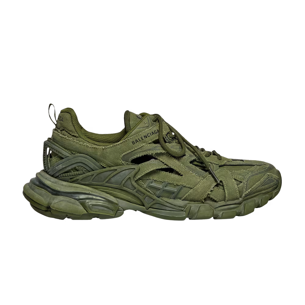 Balenciaga Women's Track.2 Sneaker Green