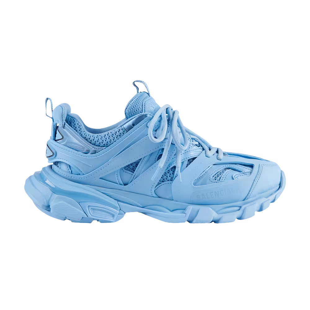 Balenciaga Women's Track Sneaker Light Blue