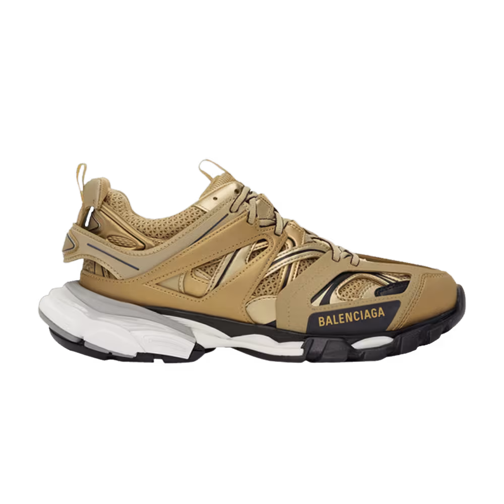 Balenciaga Track Trainer Metallic Gold