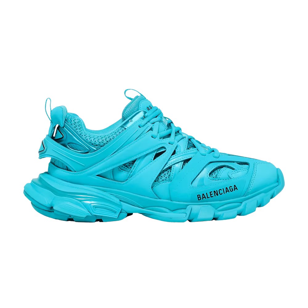 Balenciaga Women's Track Trainer Light Blue