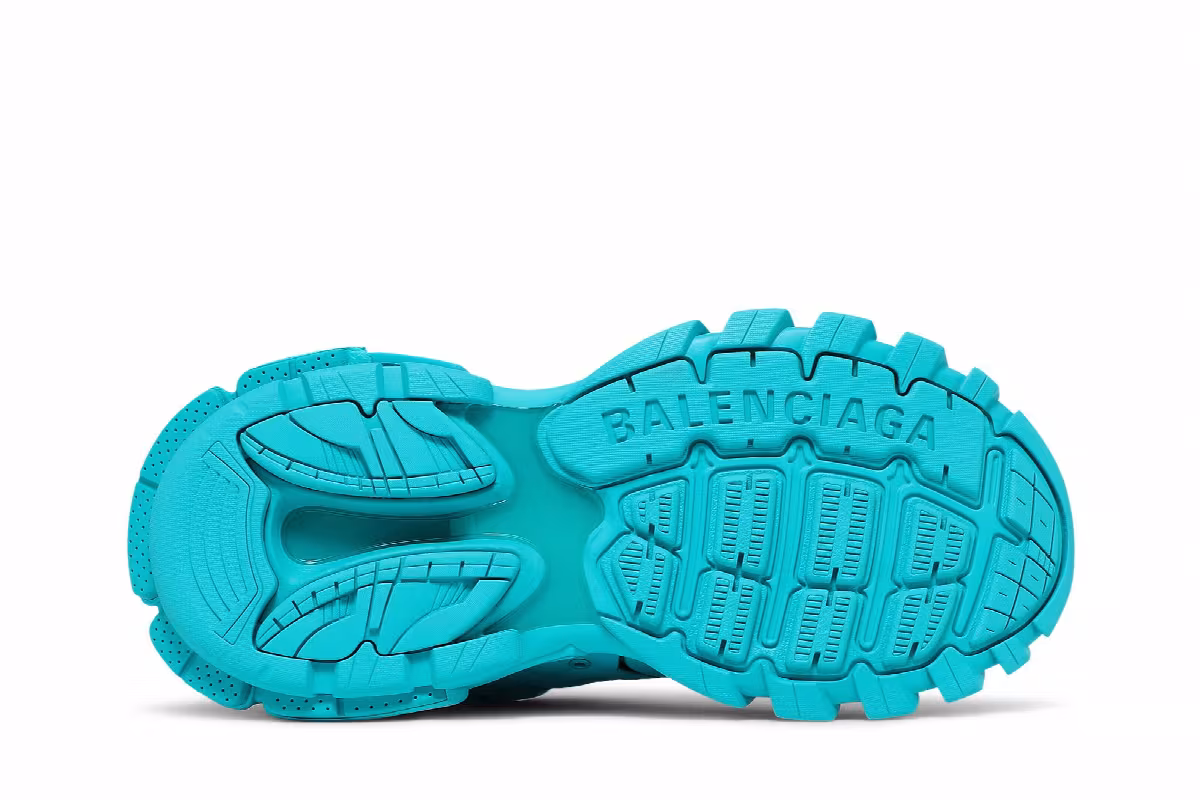 Balenciaga Women's Track Trainer Light Blue, view 5