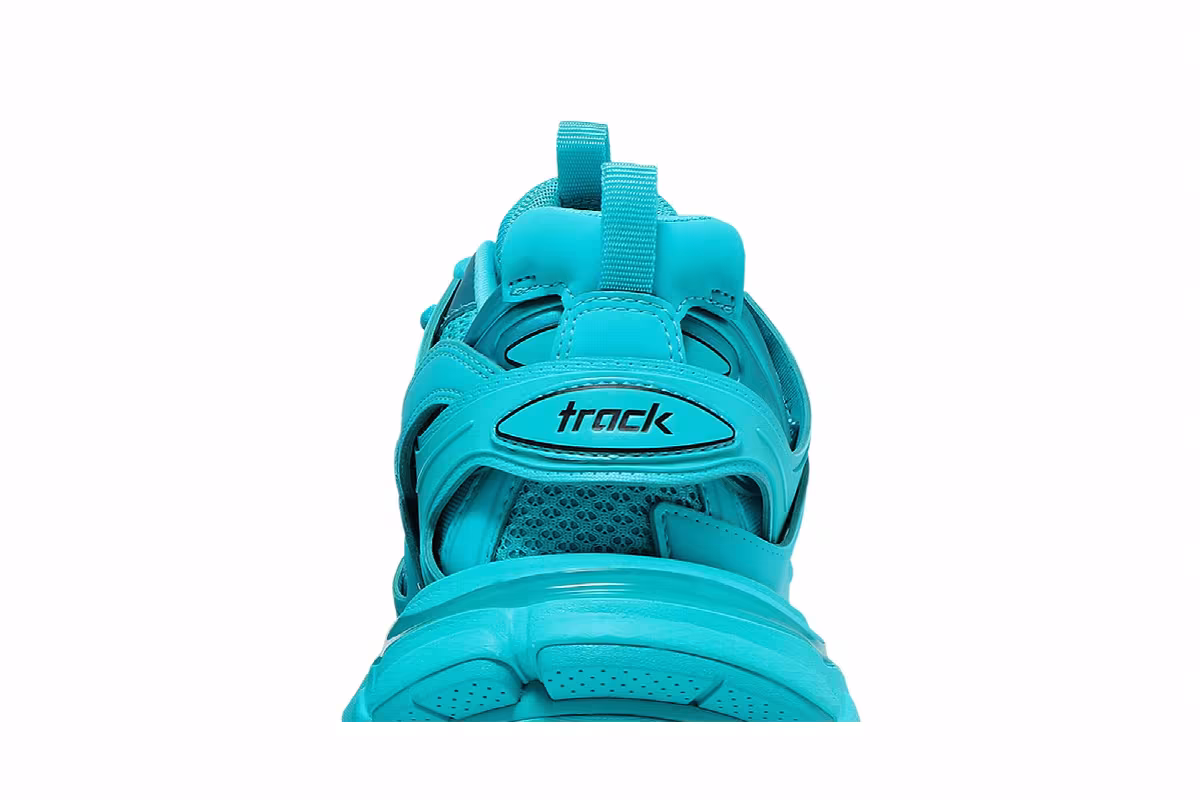 Balenciaga Women's Track Trainer Light Blue, view 8