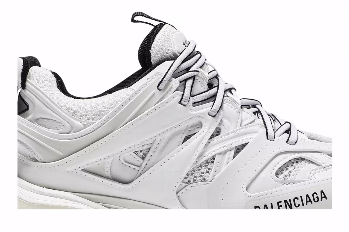 Balenciaga Women's Track Trainer White, view 3