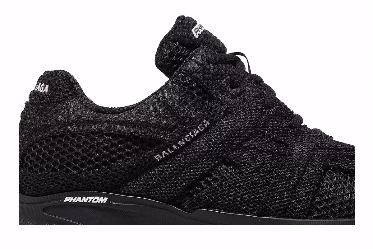 Balenciaga Women's Phantom Sneaker Black, view 3
