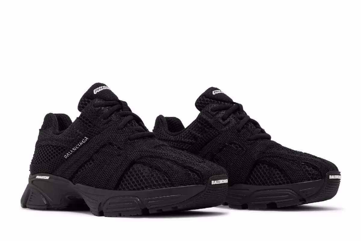 Balenciaga Women's Phantom Sneaker Black, view 9