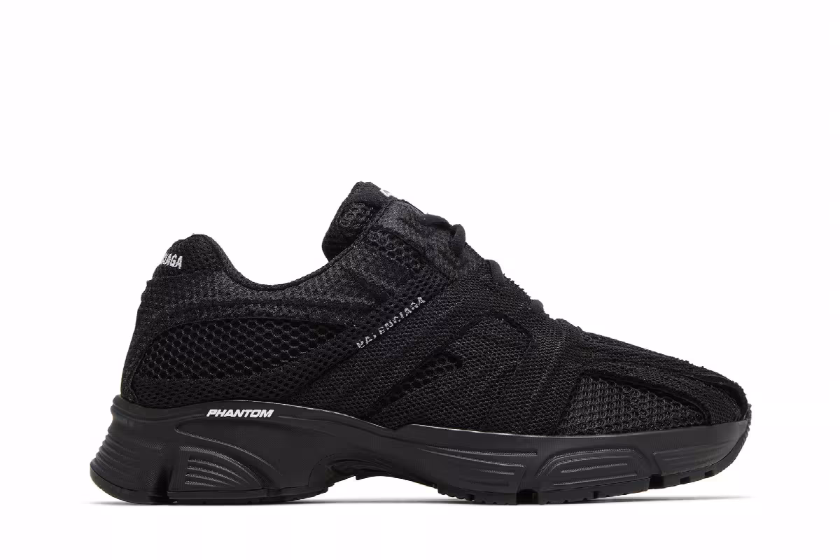 Balenciaga Phantom Sneaker Black, view 2