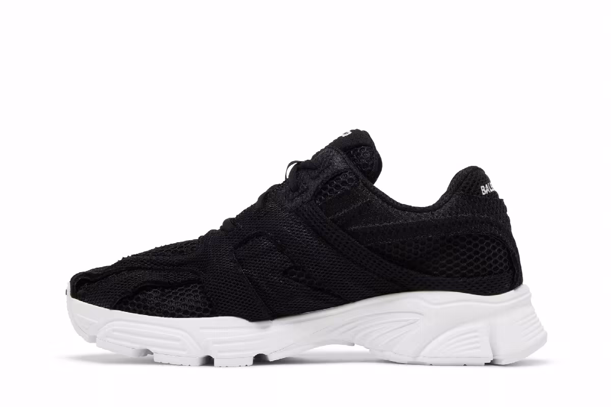 Balenciaga Phantom Sneaker Black White, view 4