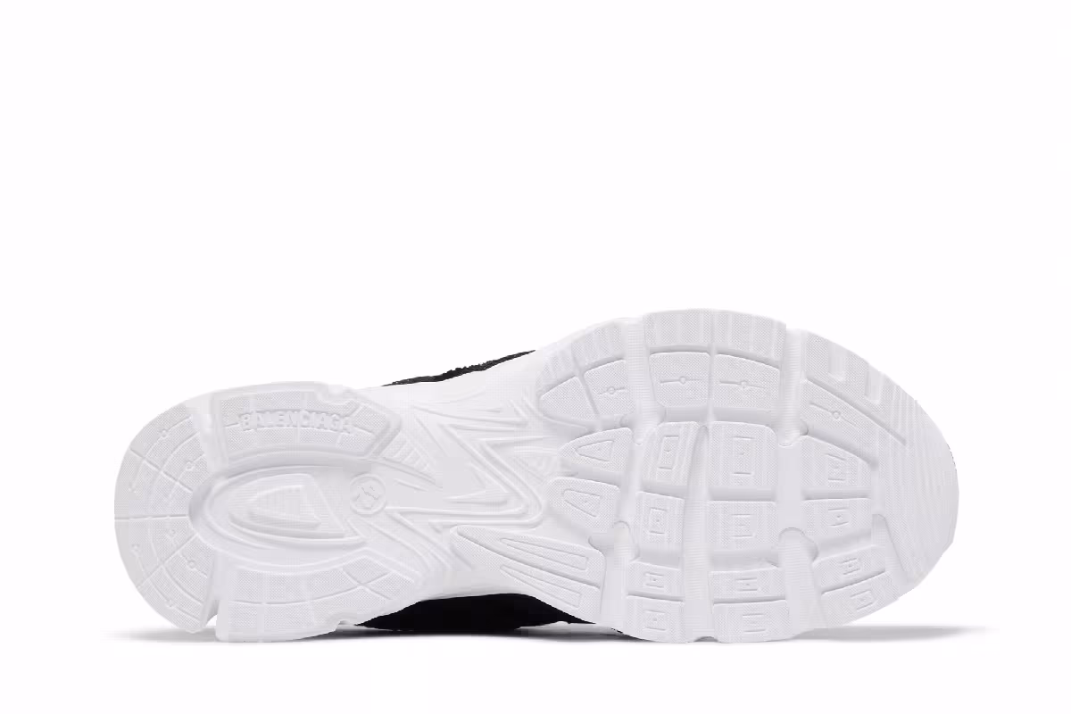 Balenciaga Phantom Sneaker Black White, view 5