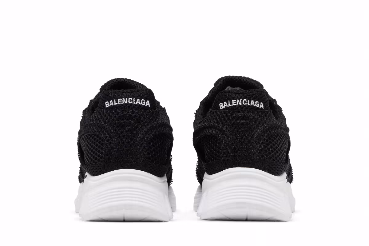 Balenciaga Phantom Sneaker Black White, view 7