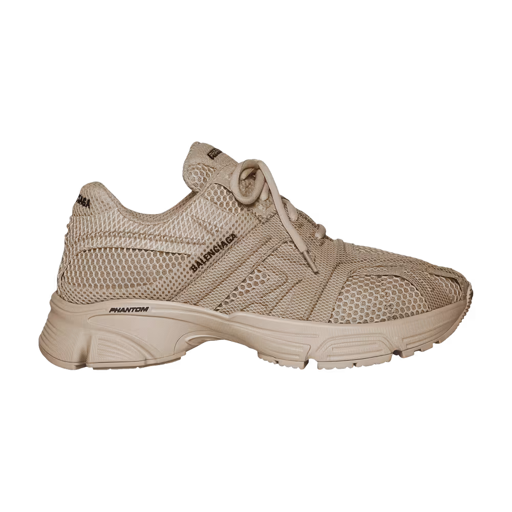Balenciaga Women's Phantom Sneaker Dark Beige