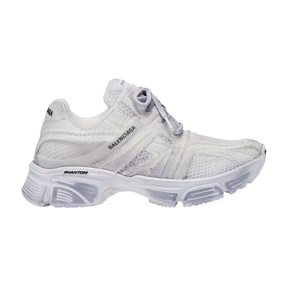 Balenciaga Women's Phantom Sneaker Washed White