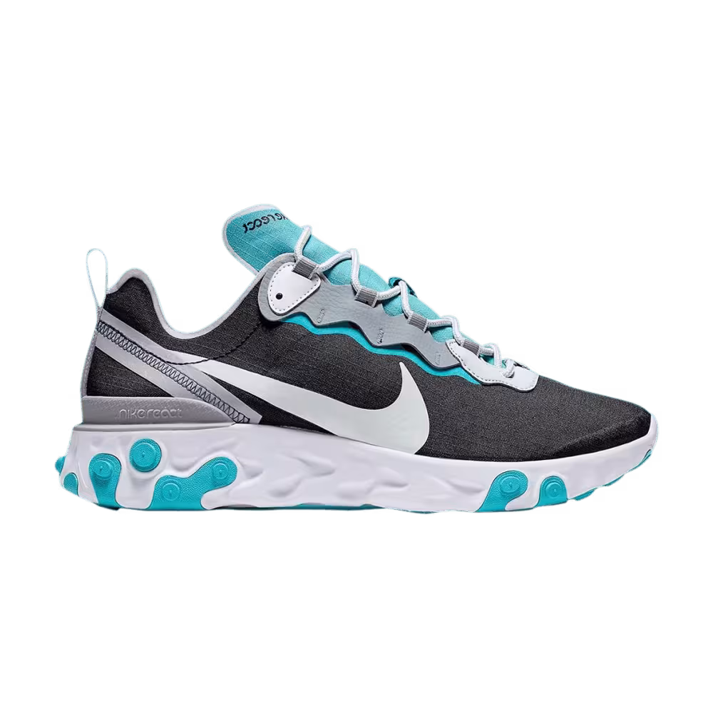 Nike React Element 55 Black Aqua