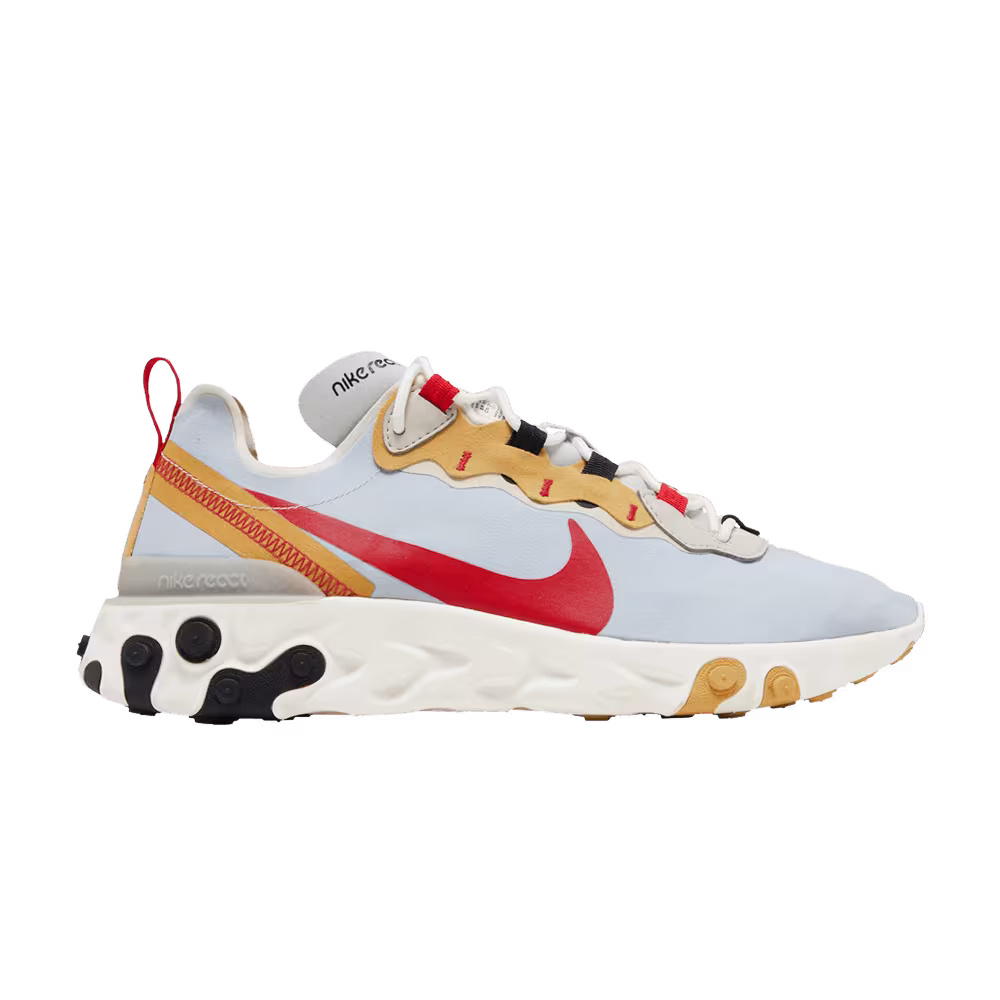 Nike React Element 55 Platinum Club Gold