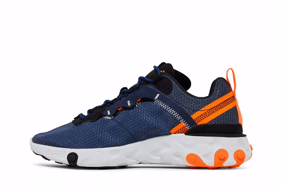 Nike React Element 55 Midnight Navy, view 4