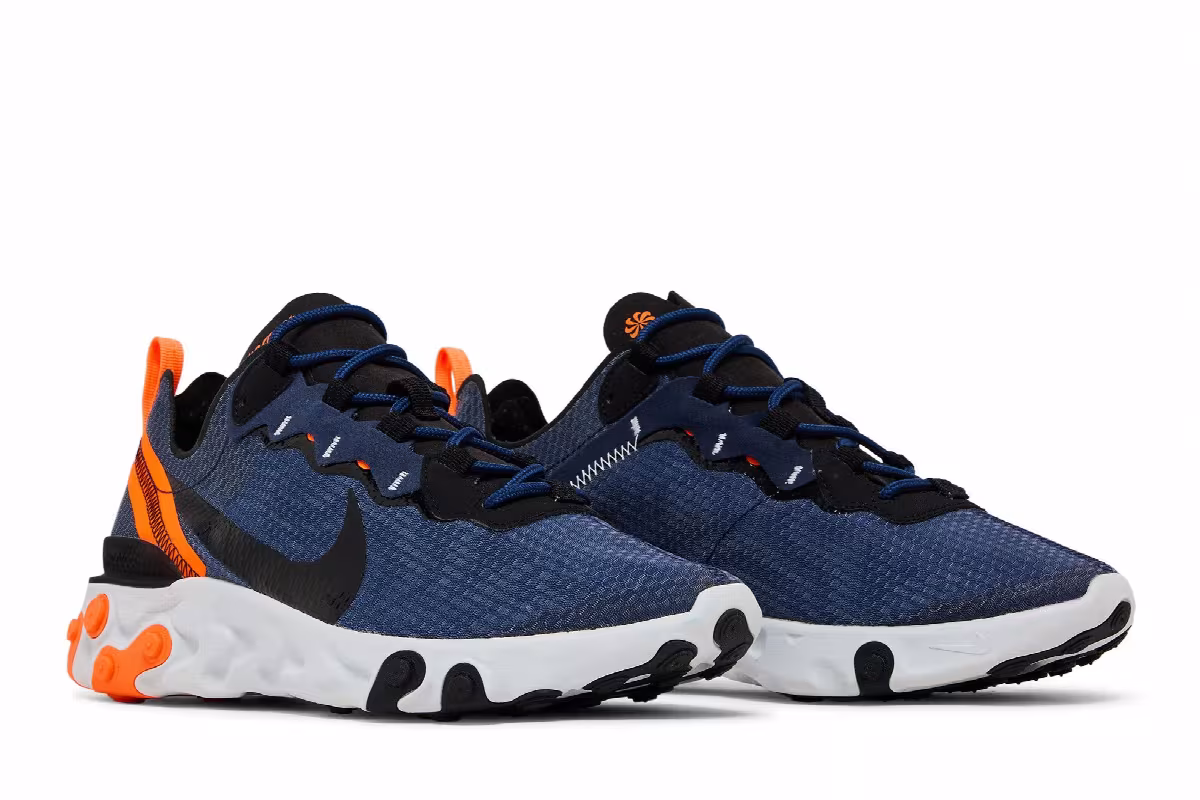 Nike React Element 55 Midnight Navy, view 9