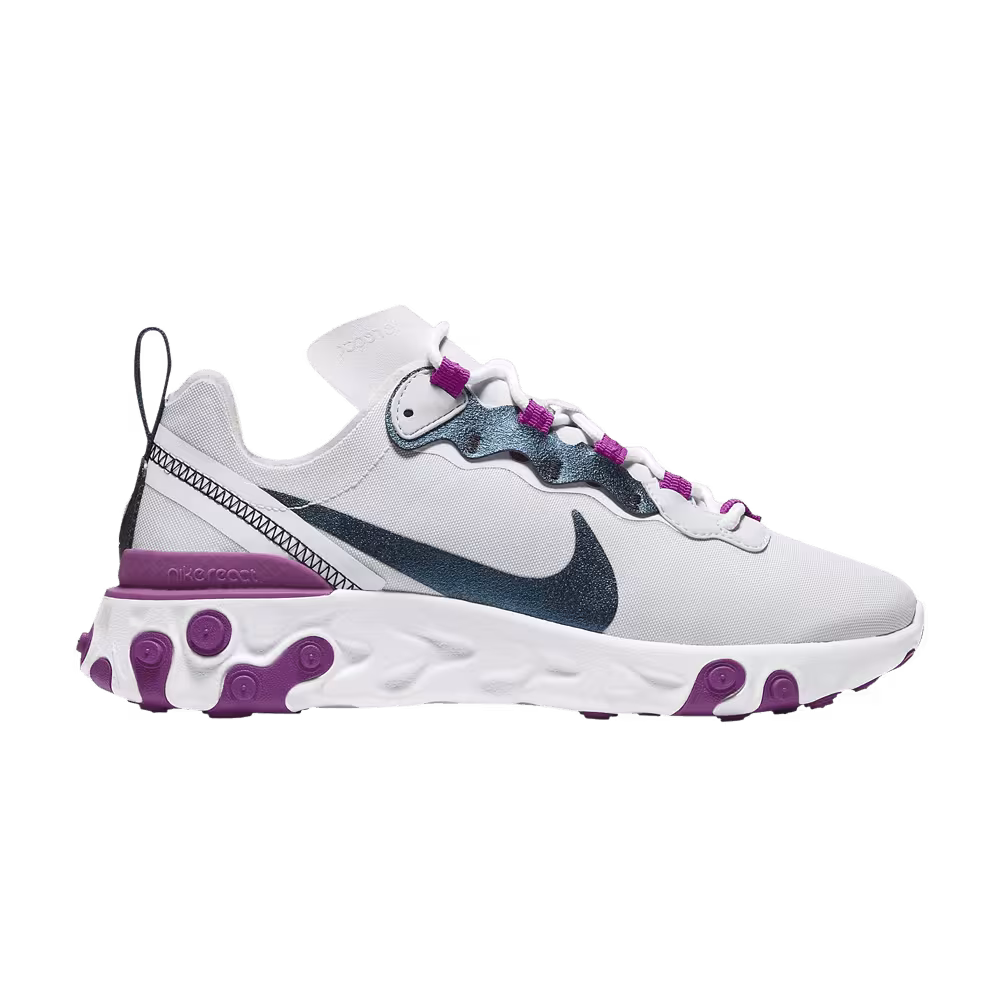 Nike Women's React Element 55 SE Photon Dust Purple Blue