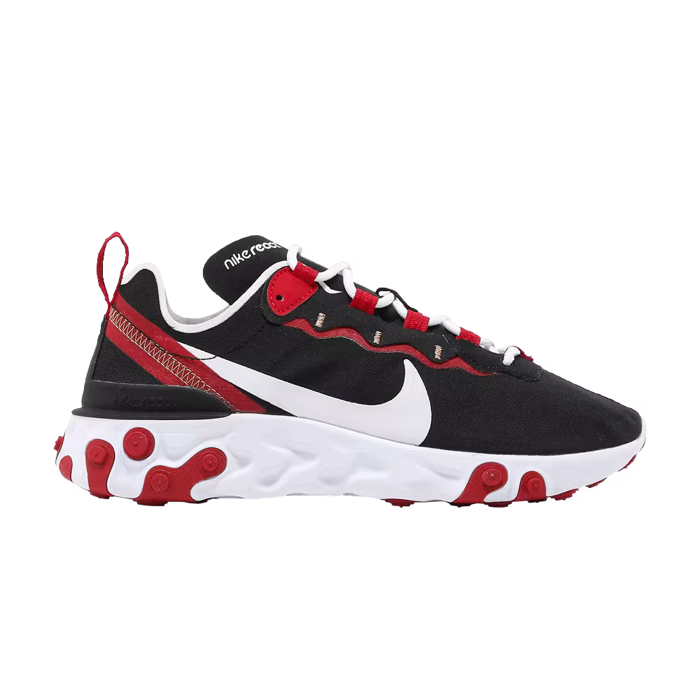 Nike Women's React Element 55 Black Gym Red