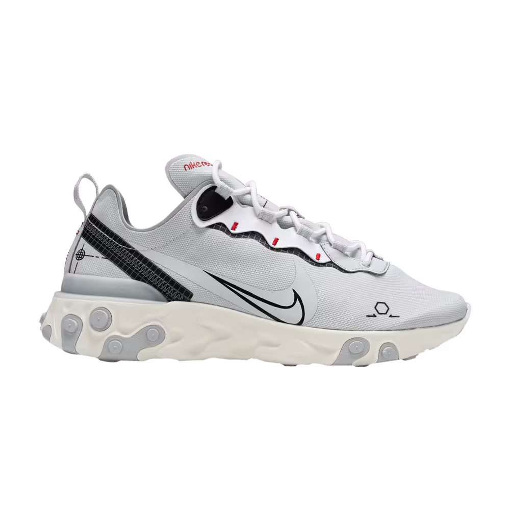 Nike React Element 55 Platinum Schematic