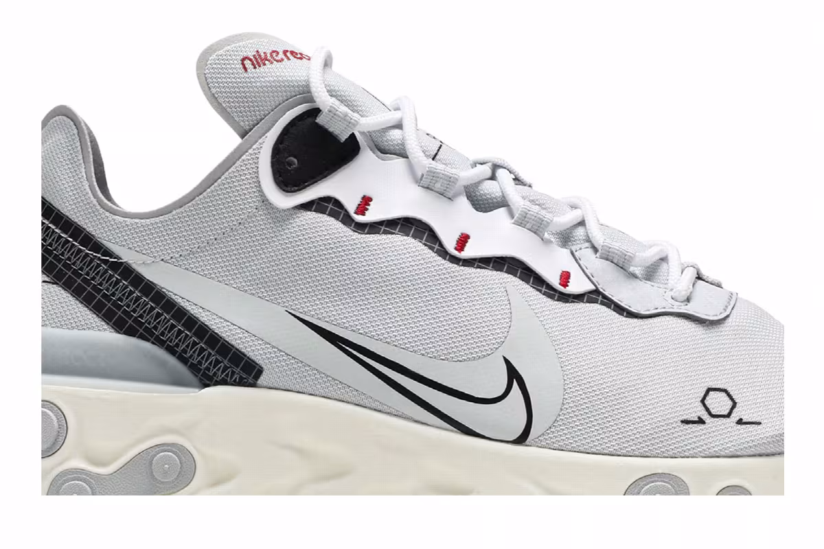 Nike React Element 55 Platinum Schematic, view 3