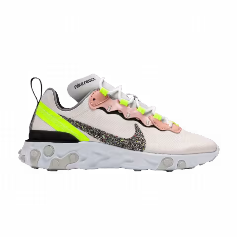 Nike Wmns React Element 55 Premium 'Light Soft Pink Volt'