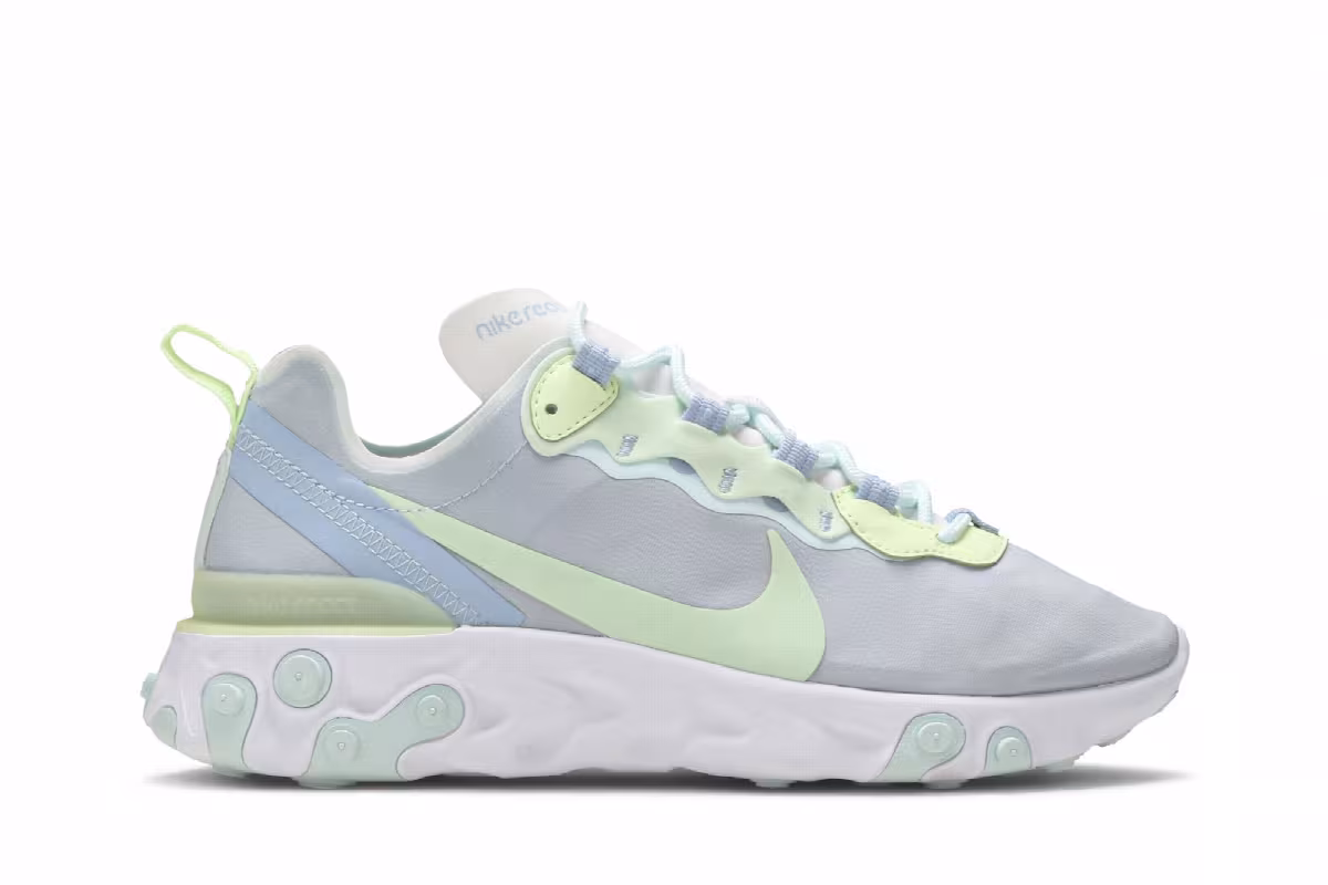 Nike Women's React Element 55 Frosted Spruce, view 2
