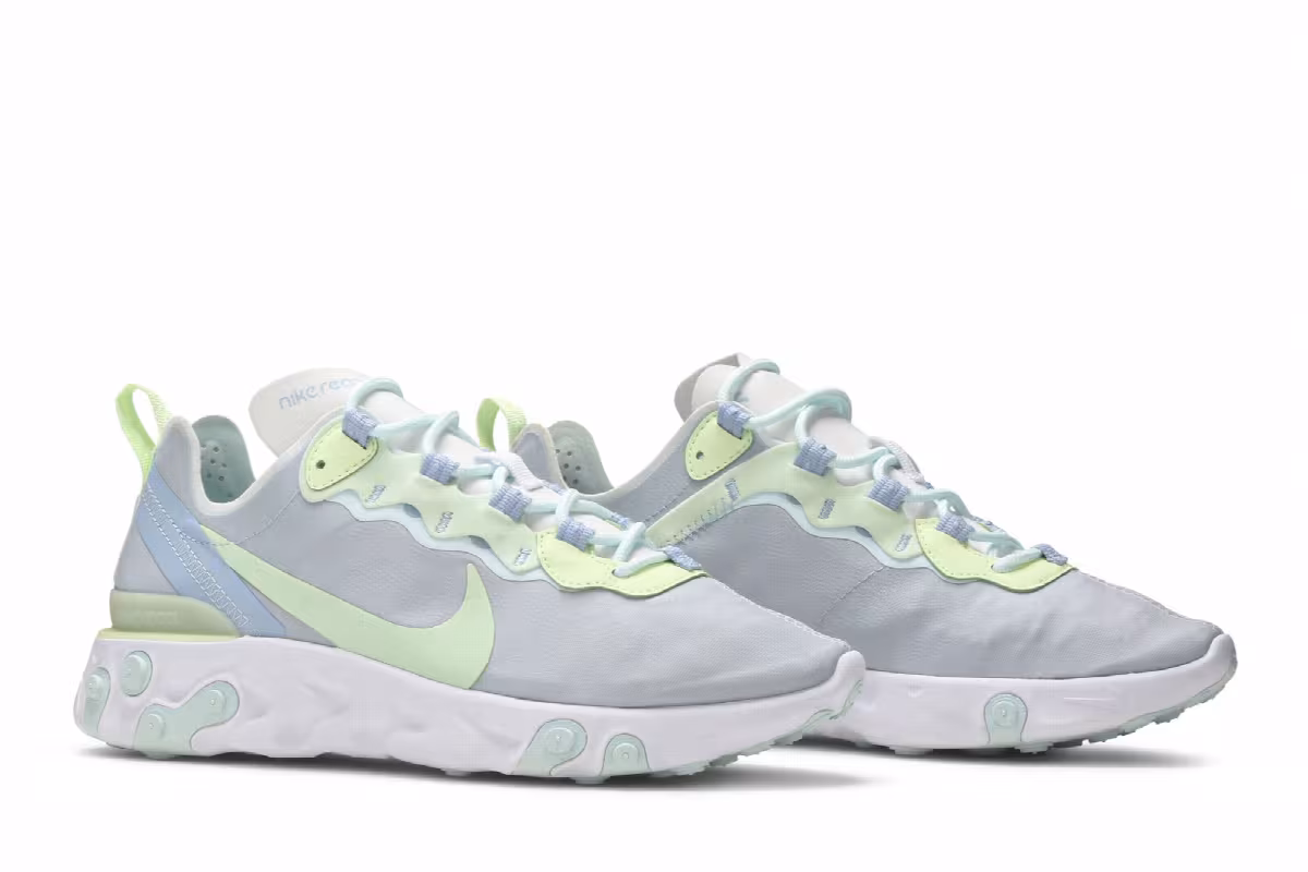 Nike Women's React Element 55 Frosted Spruce, view 9