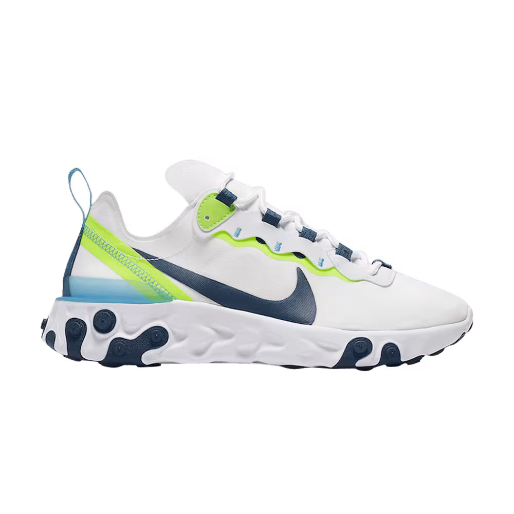 Nike Women's React Element 55 Sea Green Volt