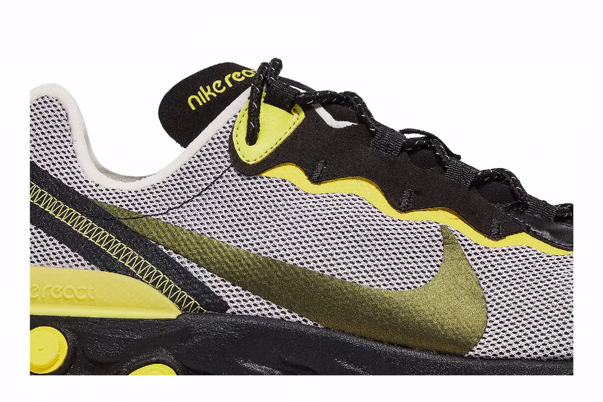 Nike React Element 55 Dynamic Yellow, view 3