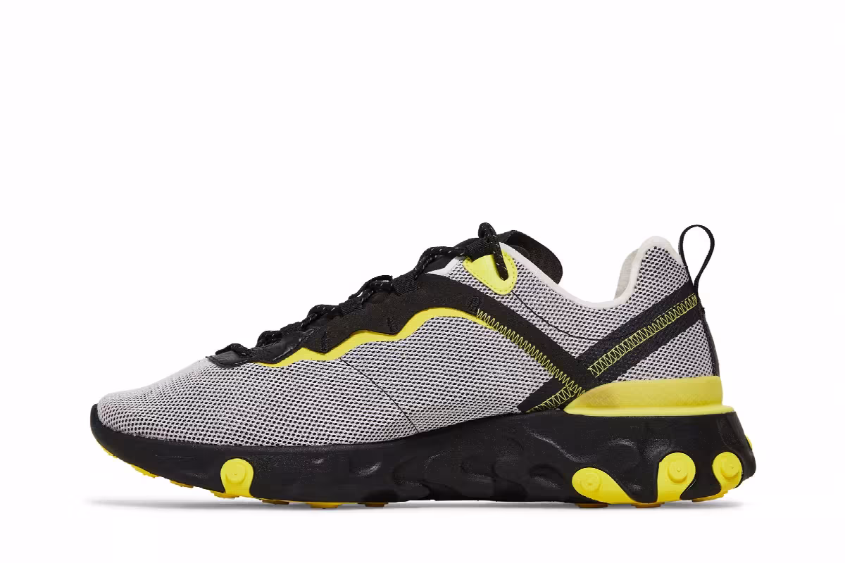 Nike React Element 55 Dynamic Yellow, view 4
