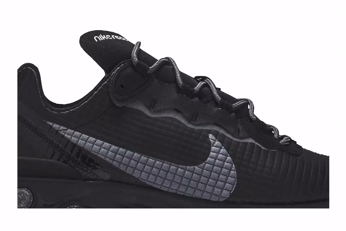 Nike React Element 55 Quilted Grid - Black, view 3